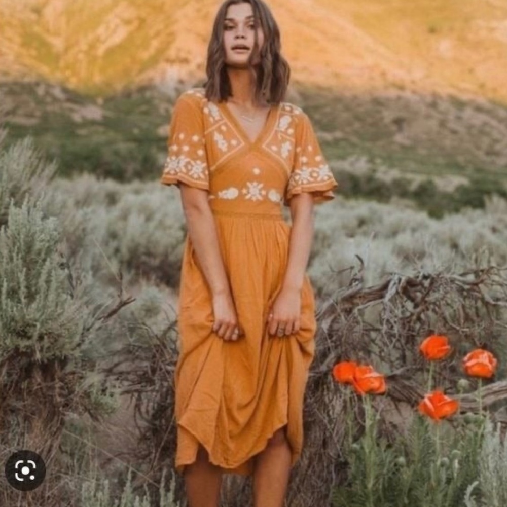In Loom Midi boho dress